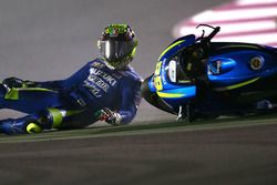 Choque de Andrea Iannone, Team Suzuki MotoGP