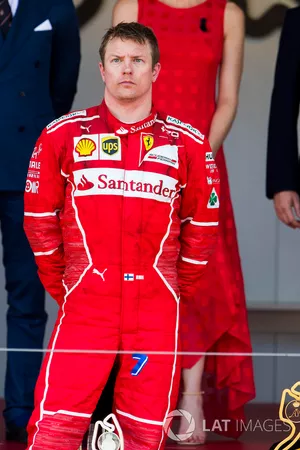  Second place Kimi Raikkonen, Ferrari
