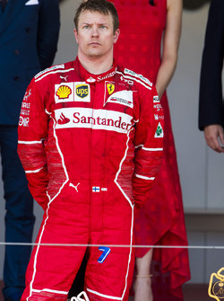 Le deuxième, Kimi Raikkonen, Ferrari