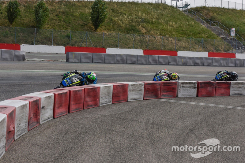 Franco Morbidelli, Andrea Migno, dan Marco Bezzecchi