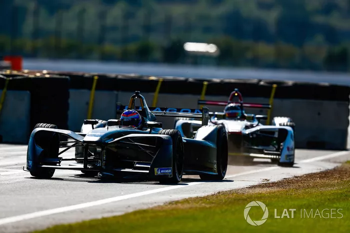 Mitch Evans, Jaguar Racing y Daniel Abt, Audi Sport ABT Schaeffler