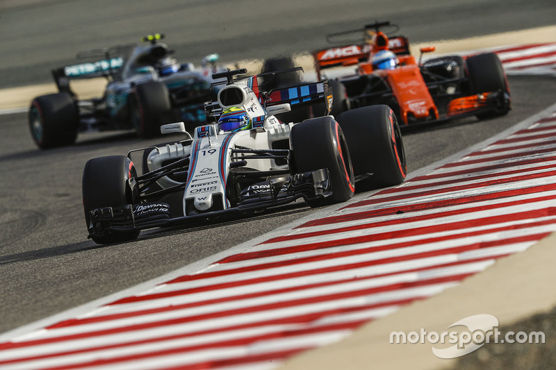 Felipe Massa, Fernando Alonso, Valtteri Bottas