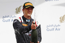 Podium: race winner Artem Markelov, RUSSIAN TIME
