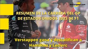 Resumen de la carrera del GP de Estados Unidos 2023 de F1 en Austin