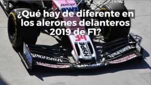 Los nuevos alerones delanteros de F1 2019