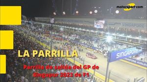 ¡Así queda la parrilla del GP de Singapur 2023 de Fórmula 1!