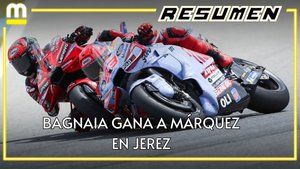 RESUMEN del GP de ESPAÑA de MOTOGP 2024 | BAGNAIA gana a MÁRQUEZ en un gran duelo en JEREZ