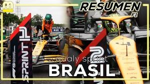 Resumen de la clasificación sprint de F1 del GP de Brasil 2024