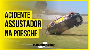 ACIDENTE ASSUSTADOR interrompe classificação da Porsche Cup Brasil no VELOCCITA