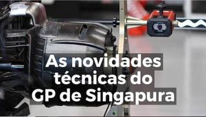 Novidades técnicas para o GP de Singapura