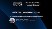 La transición del papel a lo digital. El redactor/cámara
