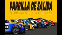 PARRILLA de las 24 HORAS DE LE MANS 2023