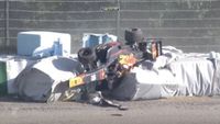 Súper Fórmula: Suzuka - fuerte choque