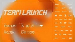 Así fue la curiosa presentación del equipo McLaren F1 2021