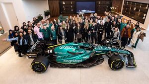 Zwiedzanie fabryki zespołu Aston Martin F1