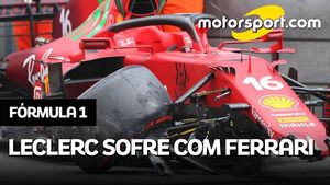 Como Ferrari vacilou após batida de Leclerc em Mônaco