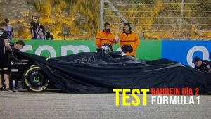 Esto pasó el segundo día de los Test de F1 en Bahrein