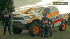 Isidre Esteve, con Toyota España en el Dakar 2021