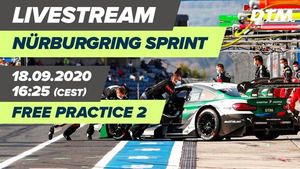 DTM Nurburgring Sprint: Trening 2