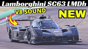 Lamborghini SC63 LMDh w akcji