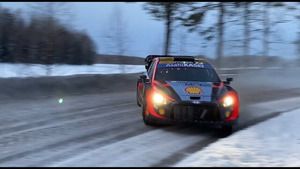 Zimowe testy Hyundaia - Ott Tanak 