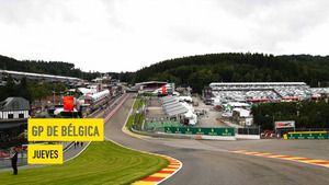 Resumen jueves GP de Bélgica  F1