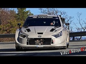 Ott Tanak i Martin Jarveoja - Testy przed Rajdem Monte-Carlo 2022