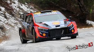 Testy przed Rajdem Monte Carlo 2024 - Thierry Neuville