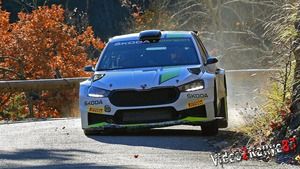 Emil Lindholm - Testy Skody Fabii RS Rally2