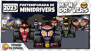 Vídeo: los MiniDrivers vuelven a las andadas con los test de pretemporada 2023 de F1