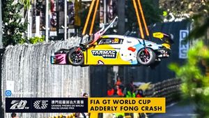 GP de Macao 2023: FIA GT World Cup Carrera clasificatoria Choque de Adderly Fong 