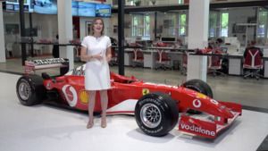 Retrospectiva del Ferrari F2001B de Michael Schumacher