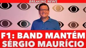 BAND MANTÉM SÉRGIO MAURÍCIO NA F1 E ELE NARRA GP DA AUSTRÁLIA