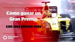 Cómo ganar un Gran premio con una pierna rota