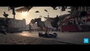 Una batalla de coches de Fórmula E...en radio control