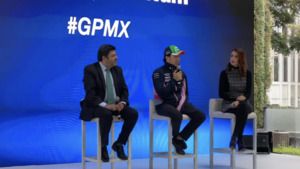 Conferencia Sergio Pérez previo al GP de México