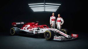 La presentación del Alfa Romeo C39