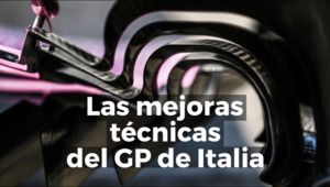 Las mejoras técnicas del GP de Italia