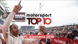 El top 10 del GP de Alemania de F1 2018