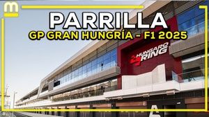 ASÍ QUEDÓ LA PARRILLA DEL GP DE HUNGRÍA | F1 2025