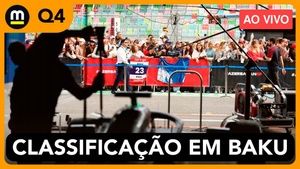 F1 AO VIVO: Tudo do QUALI para o GP do AZERBAIJÃO, com BORTOLETO na pista de BAKU! Veja DEBATE