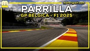 ASÍ QUEDÓ LA PARRILLA DEL GP DE BÉLGICA | F1 2025