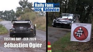 Sebastien Ogier - testy przed Rajdem Europy Środkowej 2024