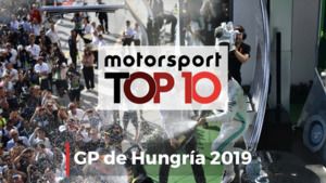 El top 10 del GP de Hungría de F1 20219