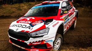 Marczyk i Gospodarczyk po odcinku kwalifikacyjnym przed Rajdem Fafe 2023