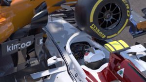 La eficacia del Halo en el accidente de Leclerc y Alonso en Spa