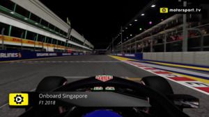 A bordo F1 Singapur