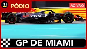 AO VIVO: Tudo do GP de MIAMI, com PEGA INSANO de MAX e McLARENs! Bortoleto é destaque, MAS ABANDONA