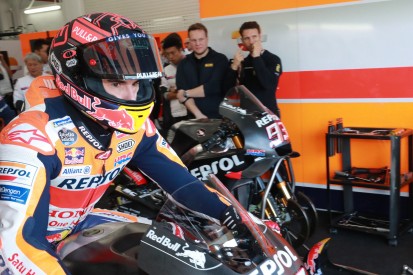 Marc Marquez erstmals nach Schulter-OP wieder auf der Rennstrecke