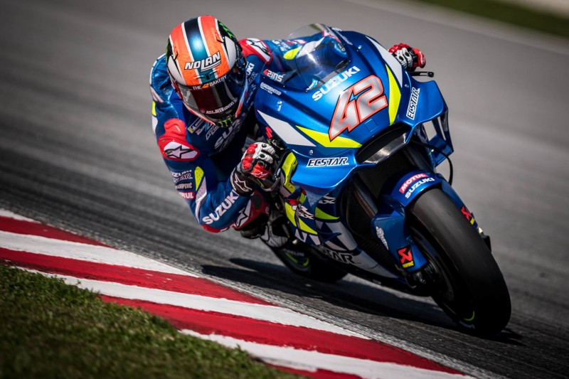 Suzuki in Sepang: Alex Rins erkennt